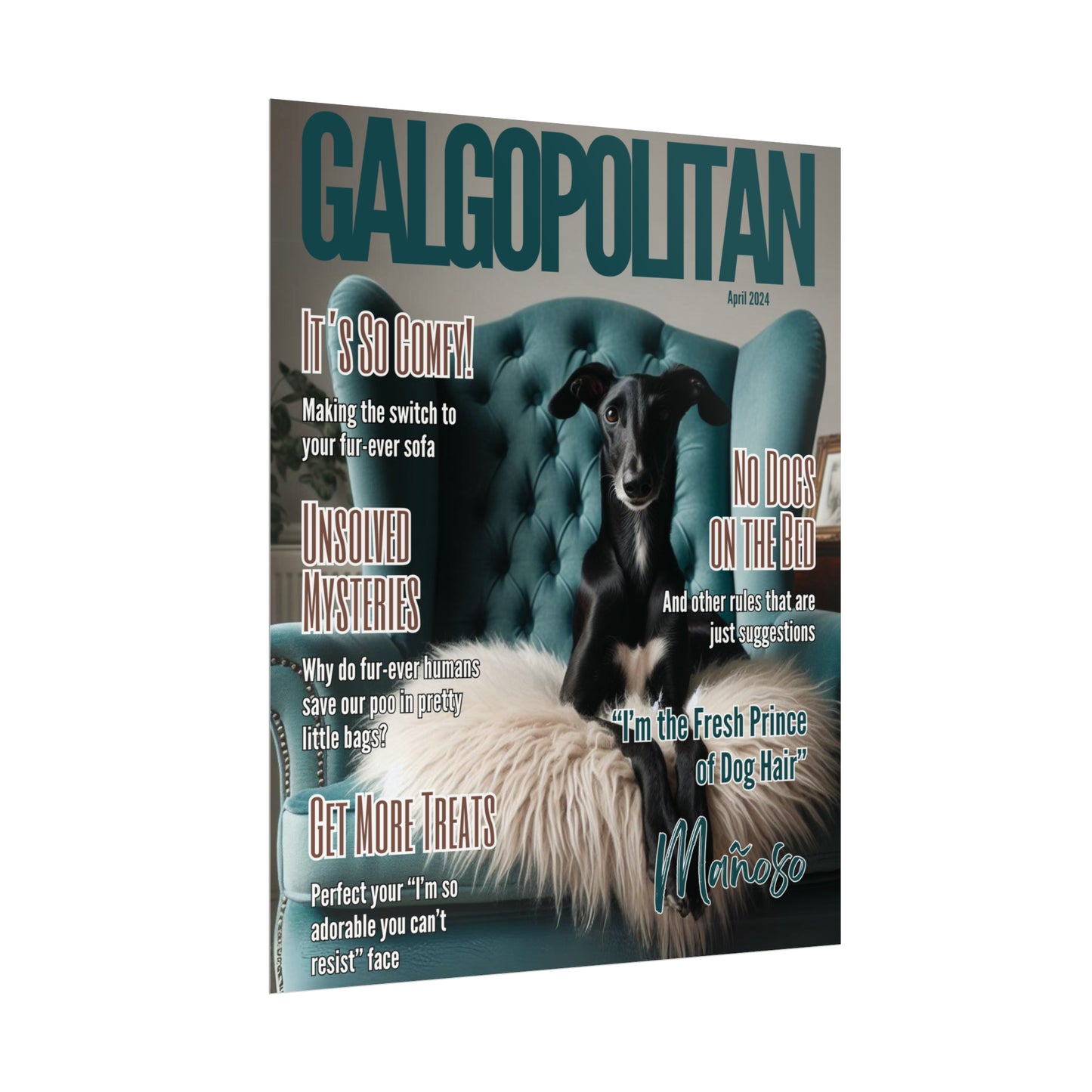 Galgopolitan Magazine featuring Manoso