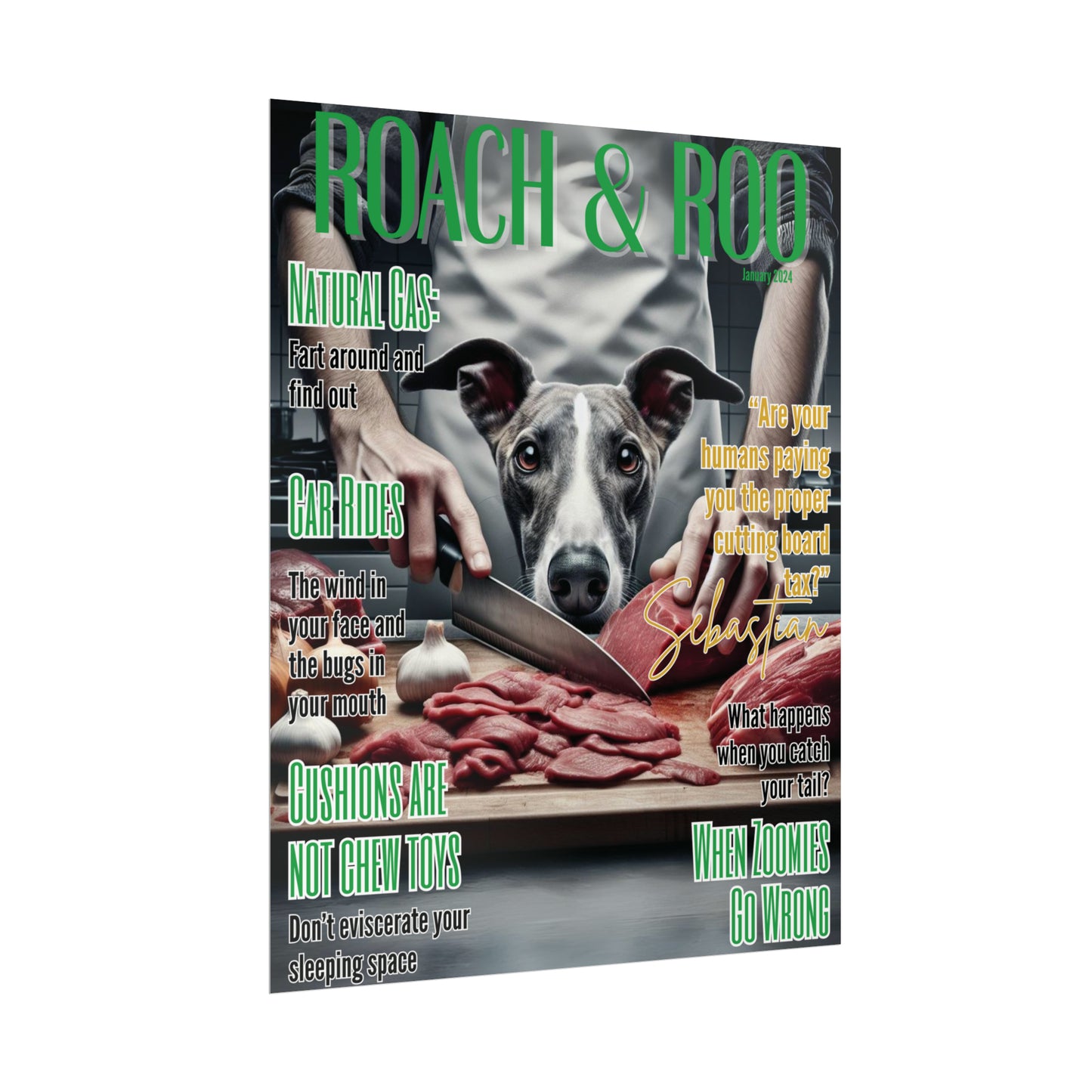 Roach & Roo Magazine featuring Sebastian