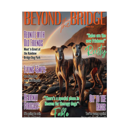 Personalized Beyond the Bridge Magazine Cover Poster