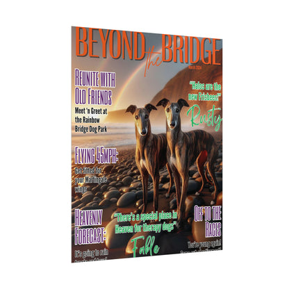 Personalized Beyond the Bridge Magazine Cover Poster