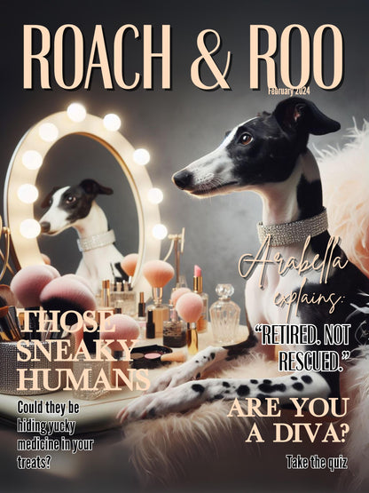 Customize Your Top Dog's Roach & Roo Cover Here (framed)