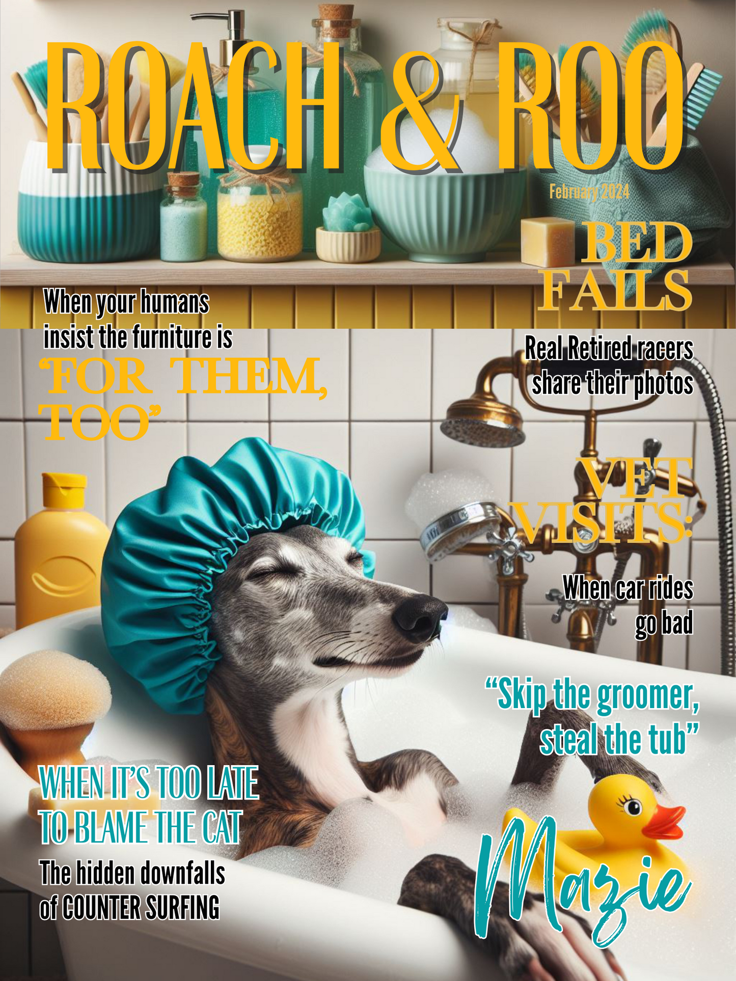 Roach & Roo Magazine featuring Mazie