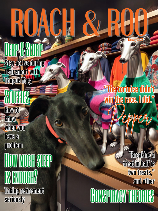 Customize Your Top Dog's Roach & Roo Cover Here (unframed)