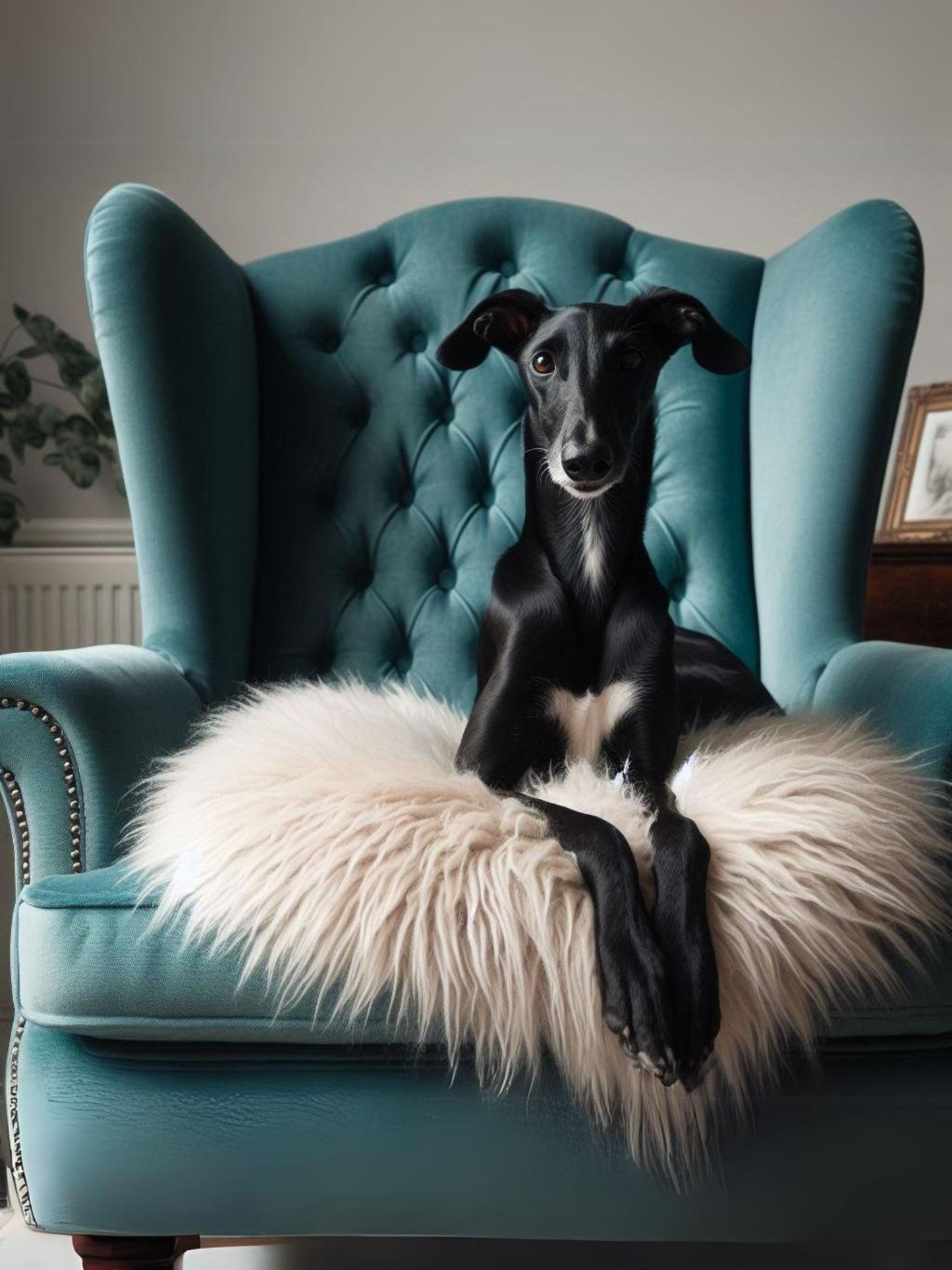 The Fresh Prince of Dog Hair Atop His Throne